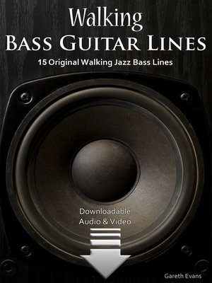 cover image of Walking Bass Guitar Lines